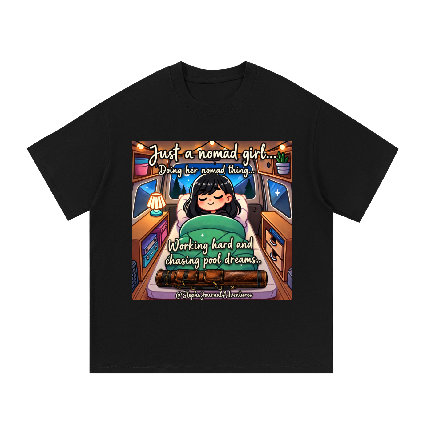 Just a Nomad Girl....Essential Cotton T-Shirt